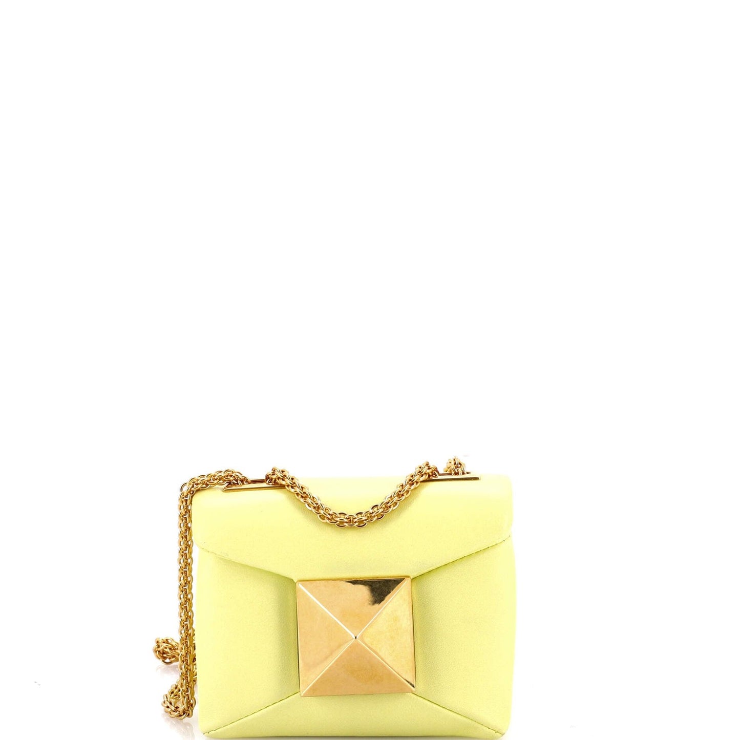 Valentino Garavani One Stud Chain Flap Bag Leather Micro