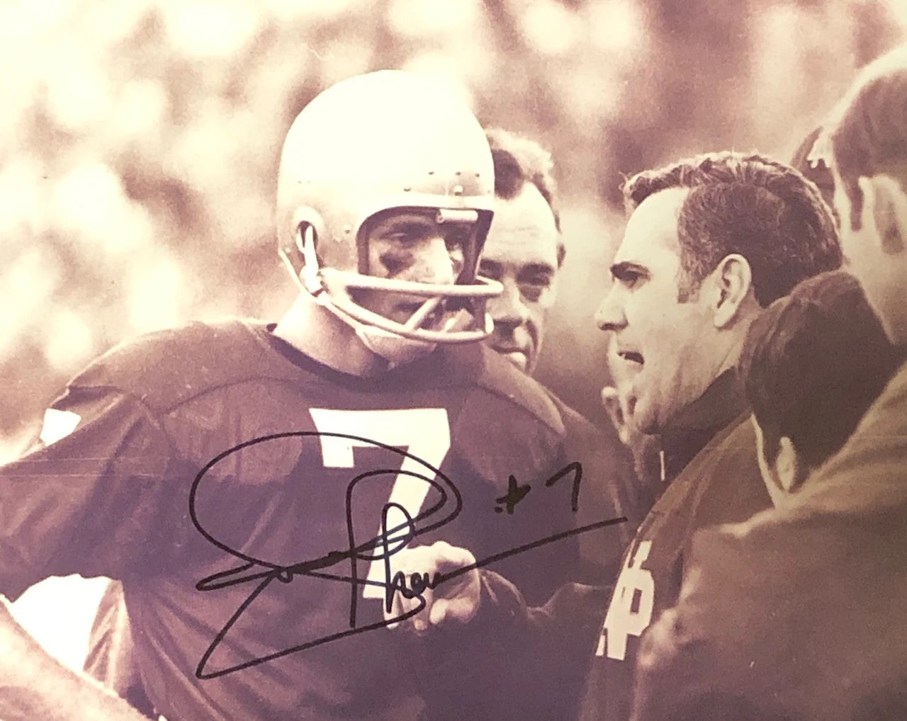 Joe Theismann Autographed 8X10 Photo