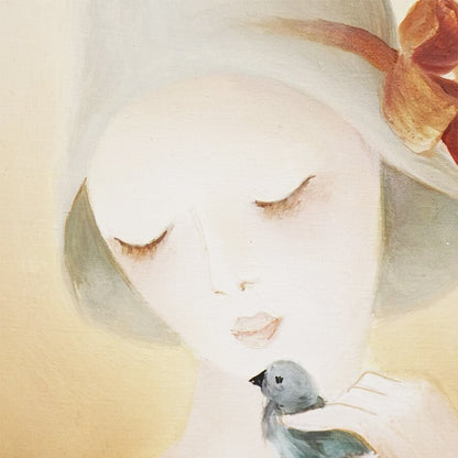 Anita Travadel (British) Original Painting Oil On