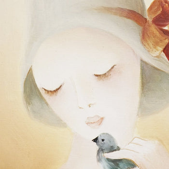 Anita Travadel (British) Original Painting Oil On
