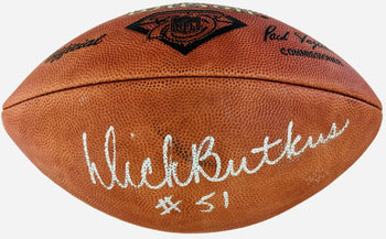 Dick Butkus Autographed Official 75Th Anniversary