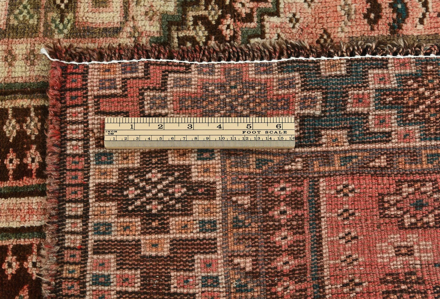 Semi-Antique Tribal Design Wool Oriental Rug