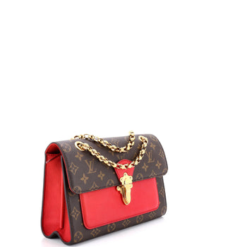 Louis Vuitton Victoire Handbag Monogram Canvas And Leather