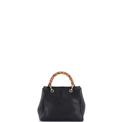 Gucci Bamboo Shopper Tote Leather Mini
