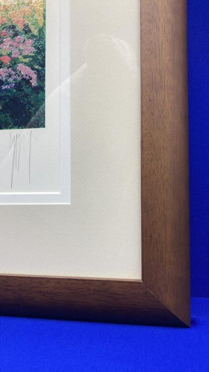 Mark King Uk Print Golf Series Patting Green Signed Edition Silkscreen Framed