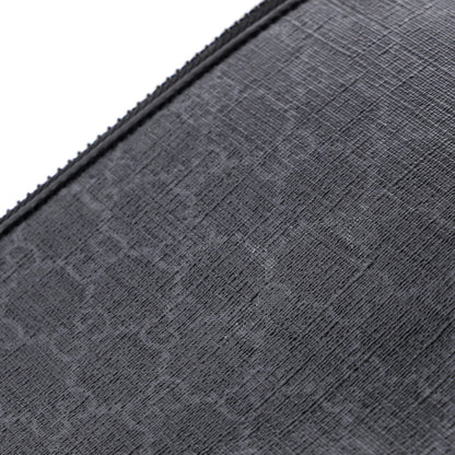 Gucci Night Courrier Pouch Gg Coated Canvas With Applique