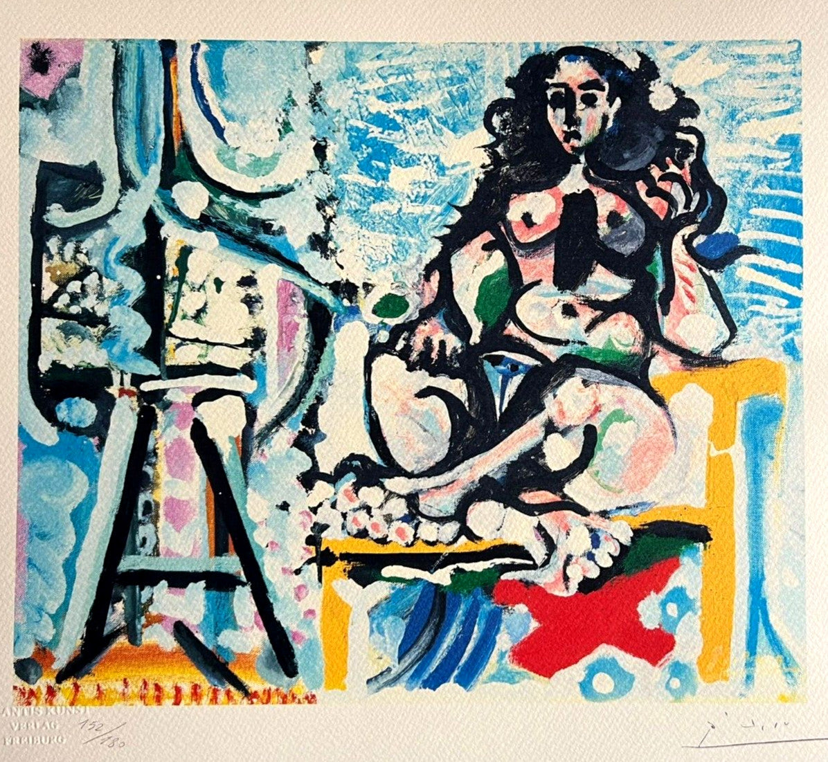 Pablo Picasso - Lithograph Signed Coa - Hand Numbered