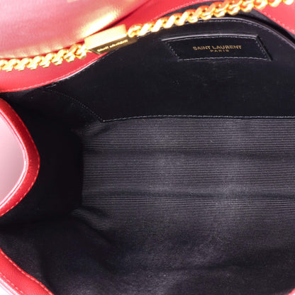 Saint Laurent Classic Monogram Crossbody Bag Grainy Leather Medium