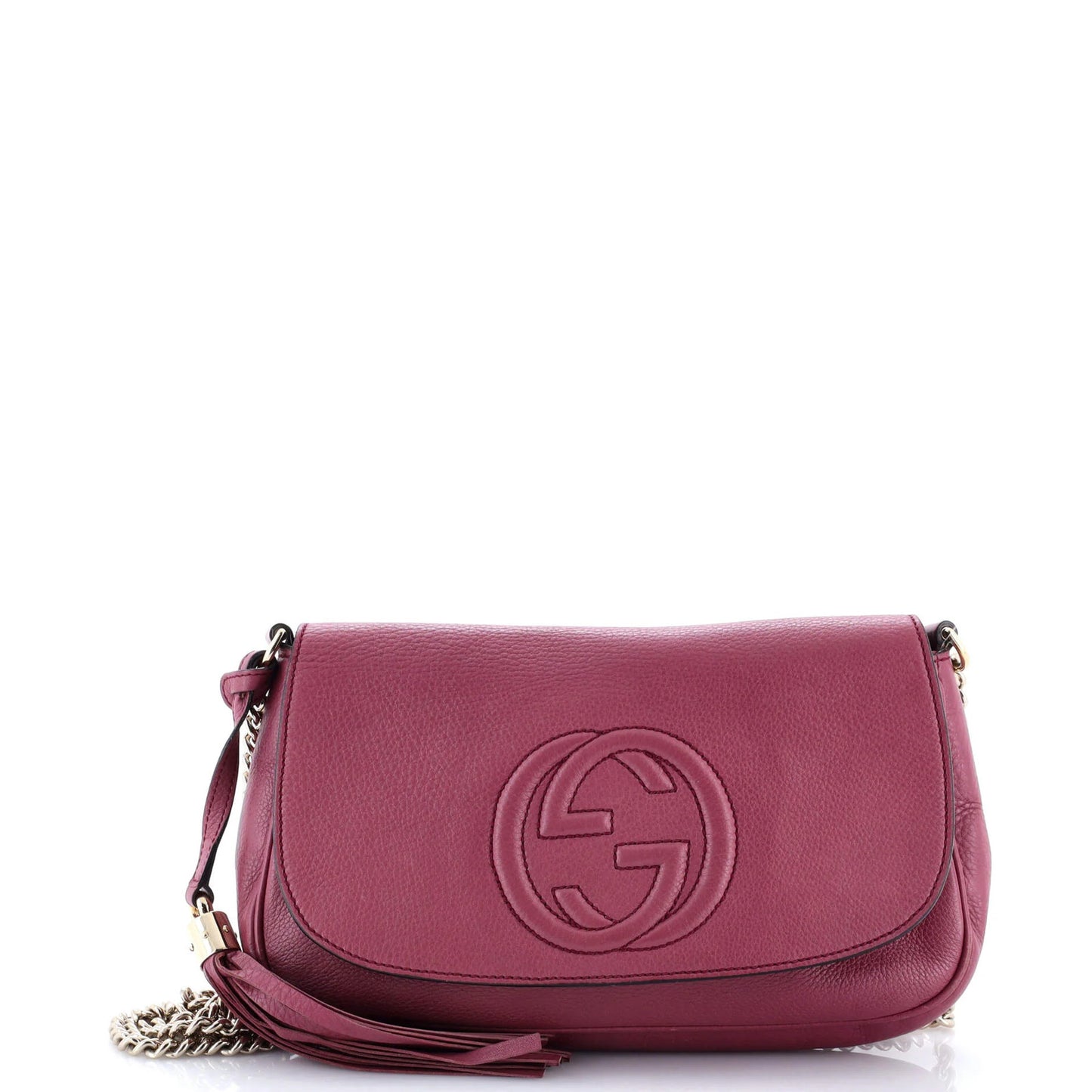 Gucci Soho Chain Crossbody Bag Leather Medium