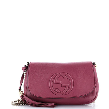 Gucci Soho Chain Crossbody Bag Leather Medium