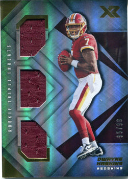 Dwayne Haskins 2019 Panini Xr Triple Threats