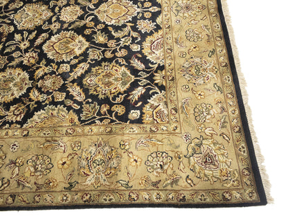 8X10 Ft Handmade Agra Jaipur Oriental Rug Thick