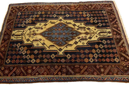 Antique Handmade Geometric Tribal Style Oriental