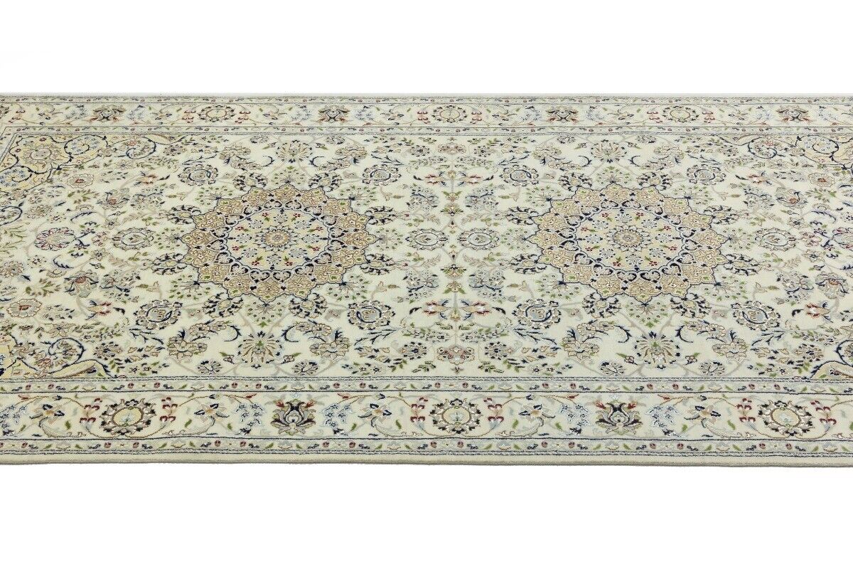 Rare Size Floral Classic Indo-Nain Oriental Rug