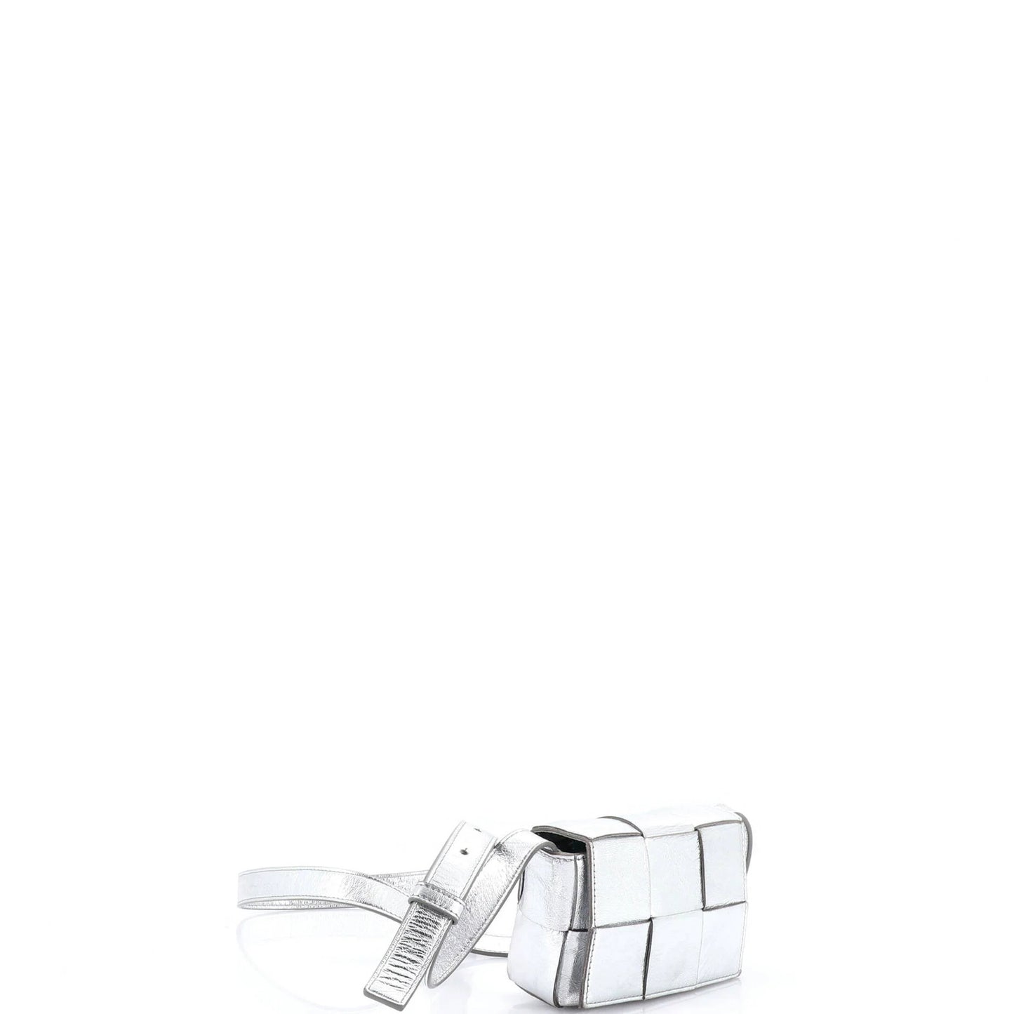 Bottega Veneta Cassette Crossbody Bag Maxi Intrecciato Leather Extra Mini