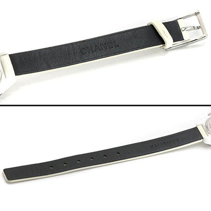 Chanel J12 Xs Diamond / H4664 White Ceramic Enamel Leather Quartz