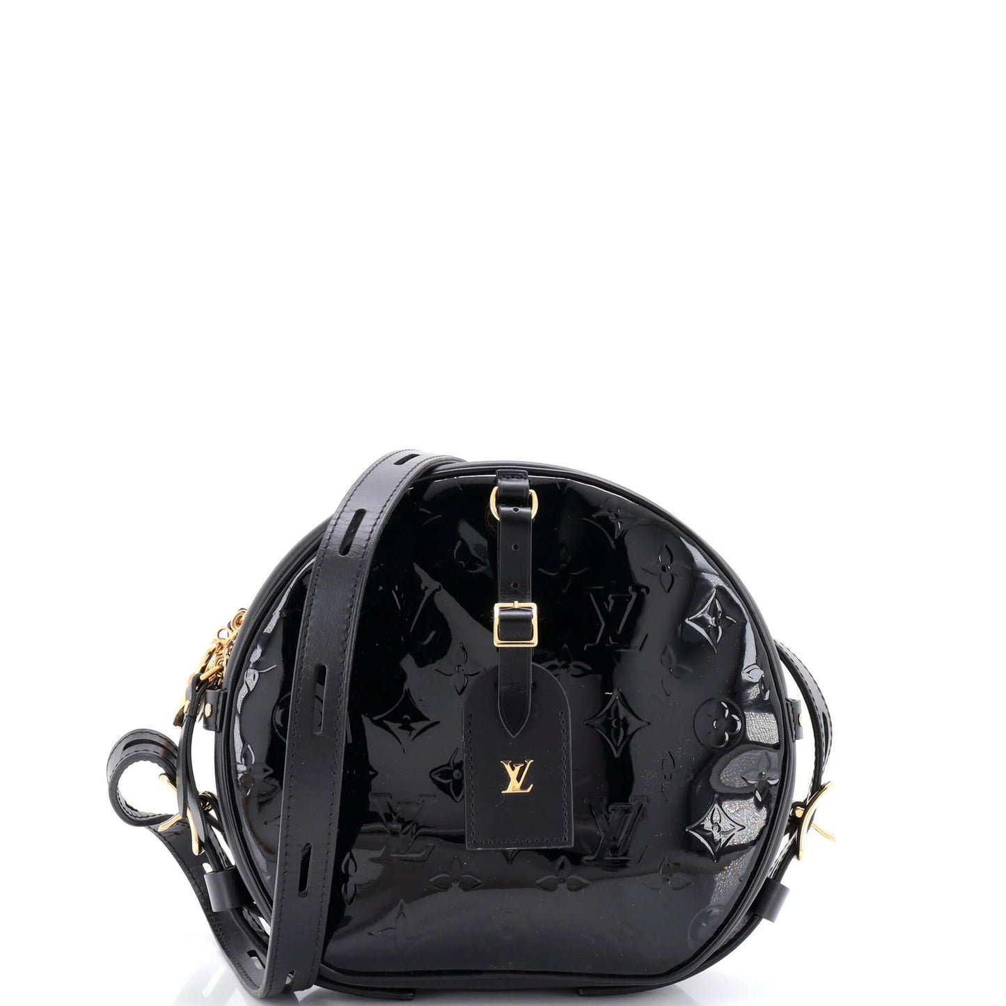 Louis Vuitton Boite Chapeau Souple Bag Monogram Vernis Mm