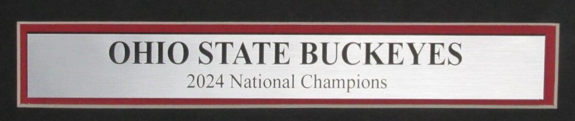 The Columbus Dispatch 2024 Ohio State National Champs Framed Newspaper 195364