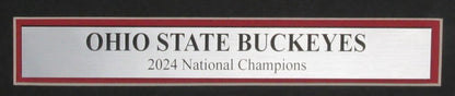 The Columbus Dispatch 2024 Ohio State National Champs Framed Newspaper 195364