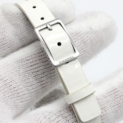 Chanel J12 Xs Diamond / H4664 White Ceramic Enamel Leather Quartz