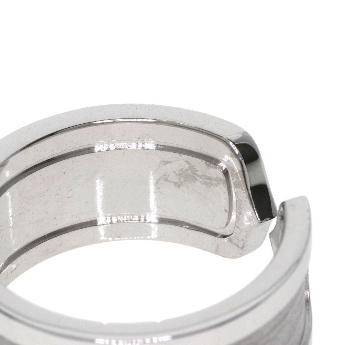 Gold CARTIER C2 ring LM # 58 Ring K18 White