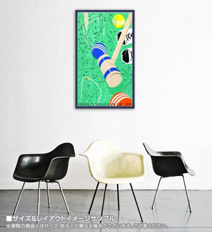 Silkscreen Art Rare Wall Decor Limited Summer Picnic Herman Miller