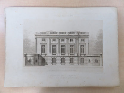 Architecture Louis Xvi Rodolphe Pfnor 1St Edition 1865 Plates Complete French