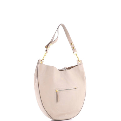 Celine Trotteur Pocket Hobo Grainy Leather Medium