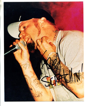 Fred Durst Autographed 8X10 Photo