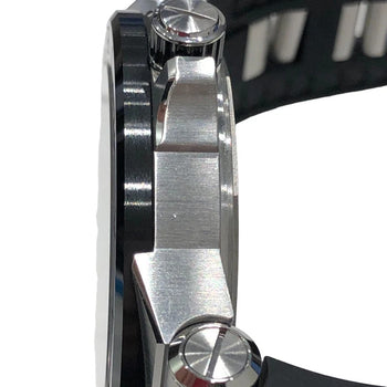 Bvlgari Diagono Dg42Sc Silver Ss/Rubber Strap