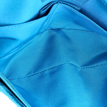 Chanel Reissue 2.55 Flap Bag Crocodile Quilted Satin East West