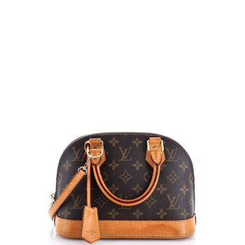 Louis Vuitton Alma Handbag Monogram Canvas Bb