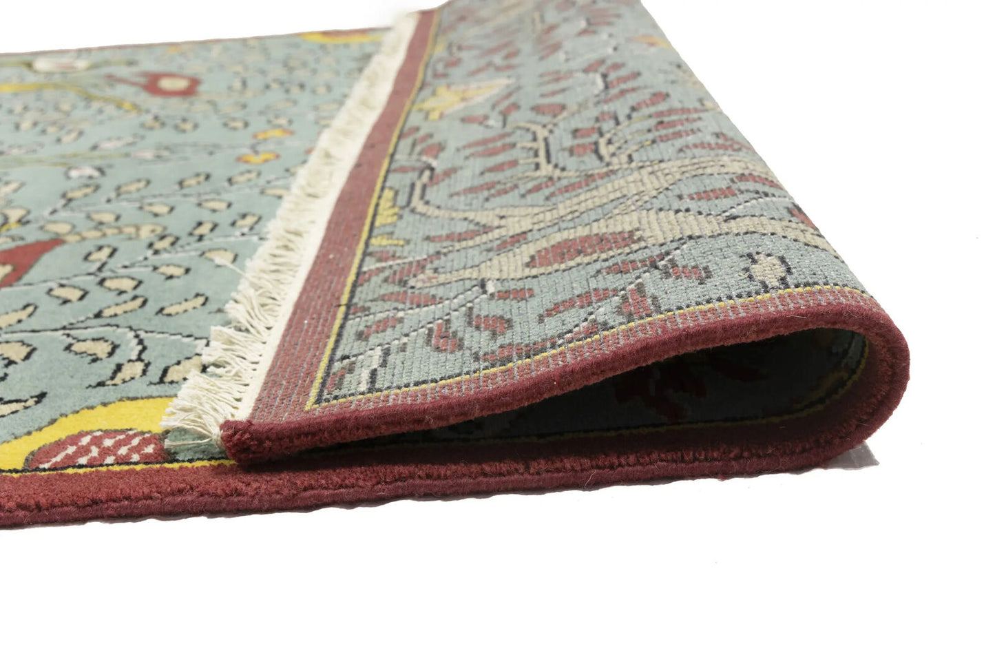 Handmade Chobi Oriental Rug 6X9 Ft Pictorial