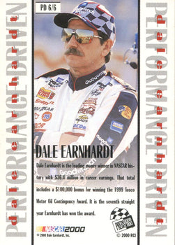 Dale Earnhardt Autographed 2000 Press Pass Racing