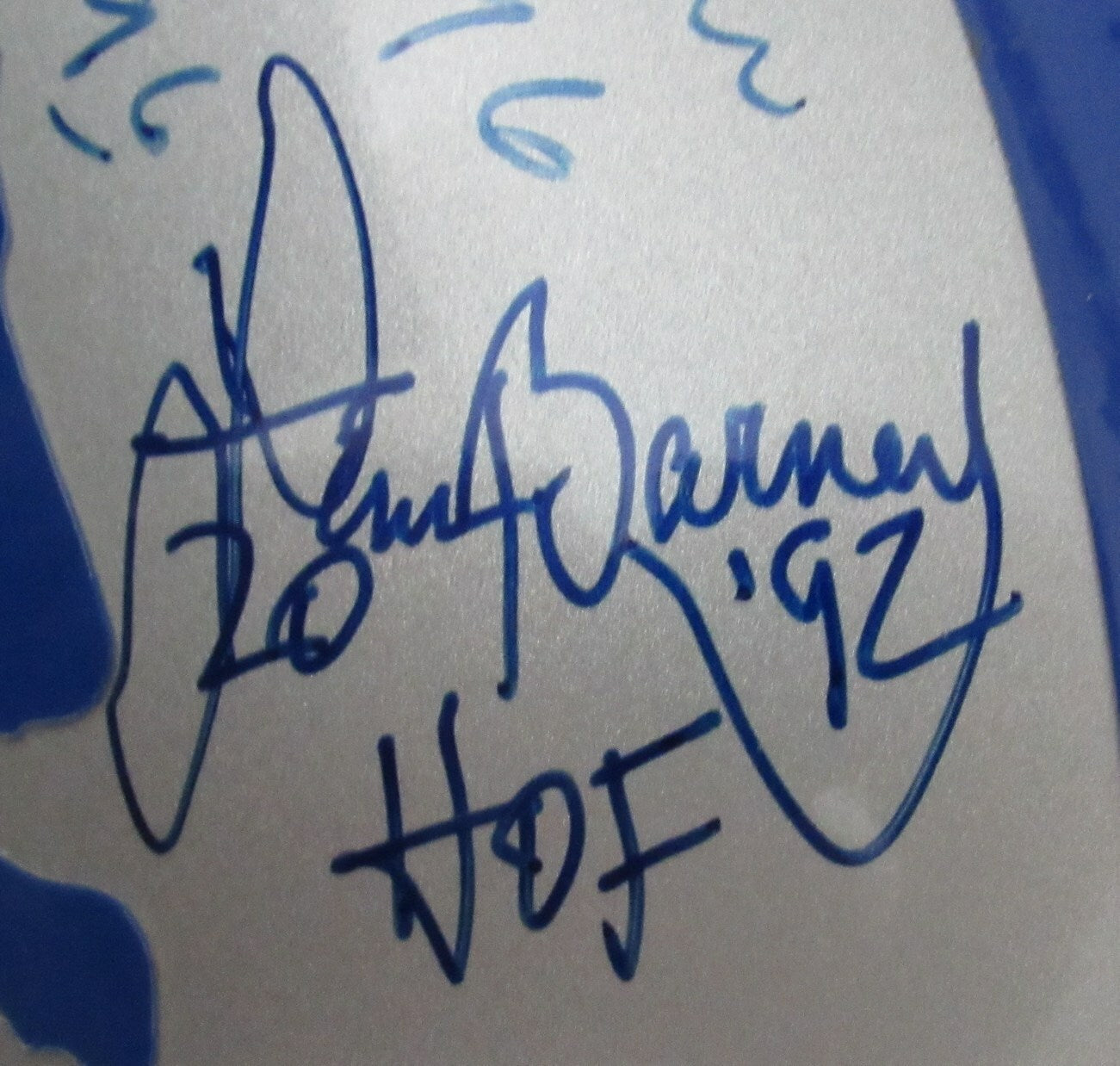 Detroit Lions Hof'Ers Multi-Signed/Inscr Full Size Authentic Helmet Jsa 157079