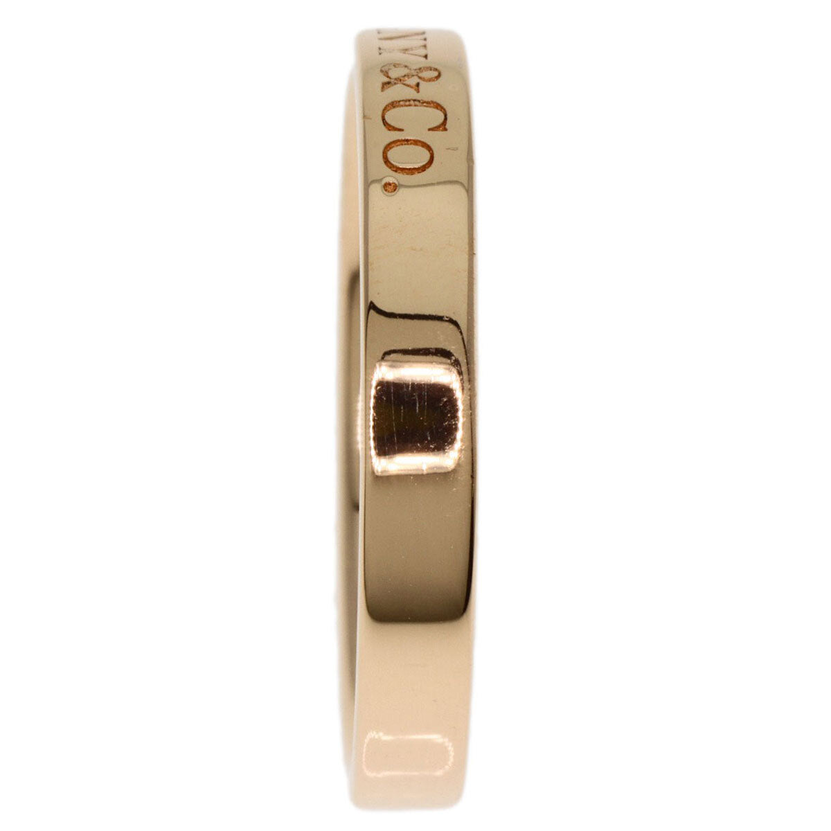 Tiffany&Co.   Ring Flat Band K18 Pink Gold
