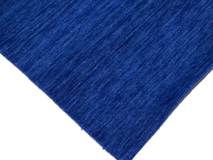 Royal Blue Pictorial Style 8X10 Gabbeh Modern Rug