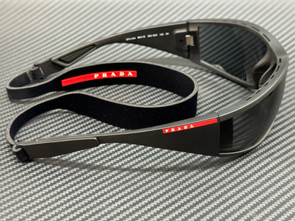 PRADA LINEA ROSSA PS A04S 1BO5S0 Matte Black Grey
