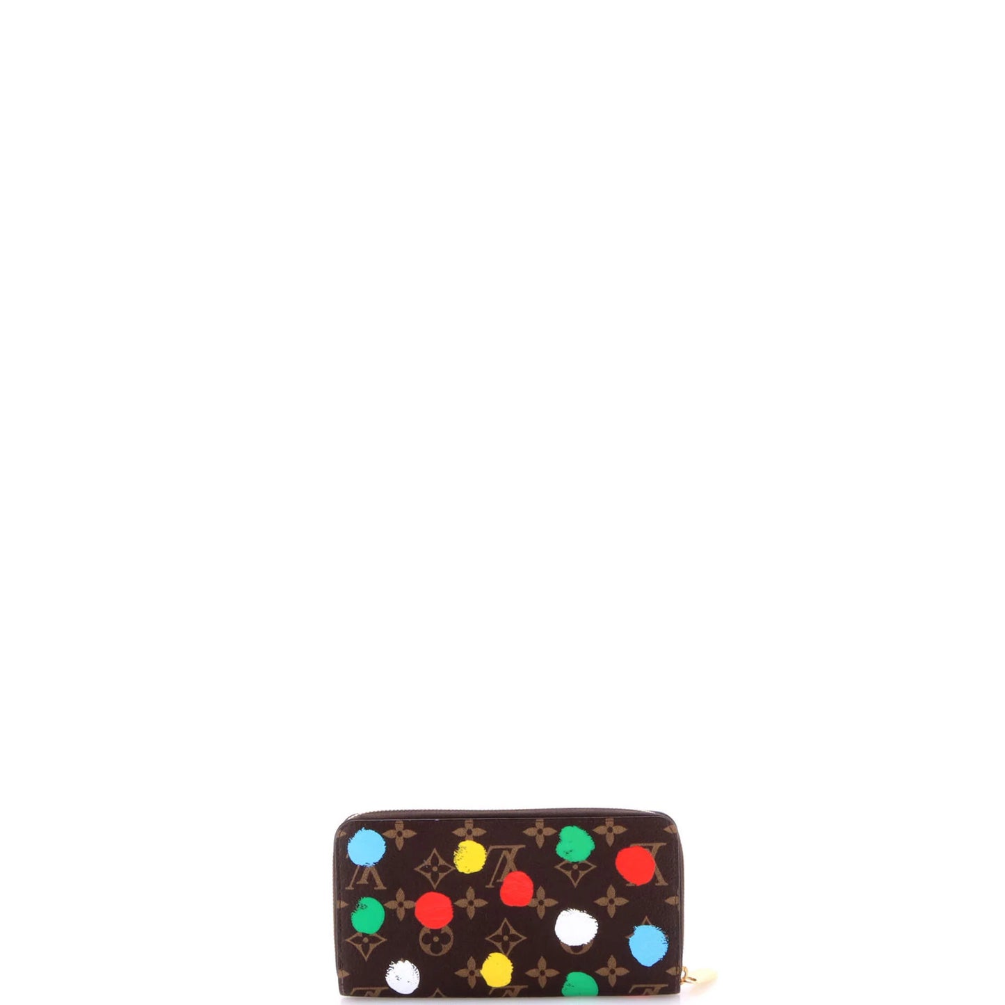 Louis Vuitton Zippy Wallet Yayoi Kusama Painted Dots Monogram Canvas