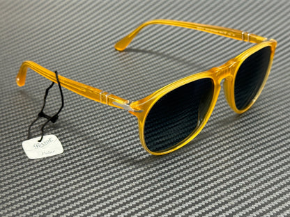 Persol Po9649S 204 S3 Miele Gradient Blue Polarized Men'S Sunglasses 55 Mm