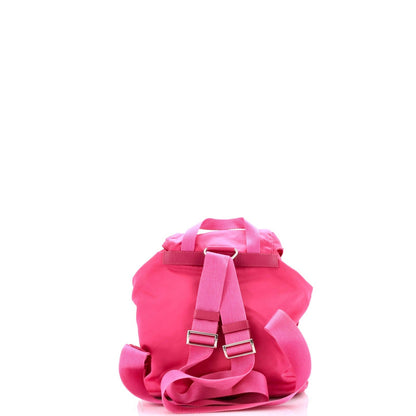 Prada Double Front Pocket Backpack Tessuto Small