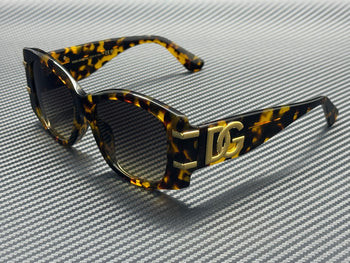 Dolce & Gabbana Dg4501 33302Q Yellow Havana Grey Gradient 54 Mm Sunglasses