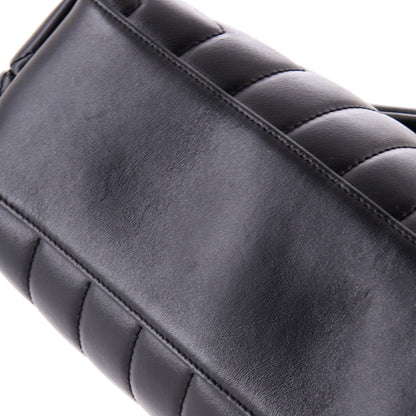 Saint Laurent Loulou Shoulder Bag Matelasse Chevron Leather Small