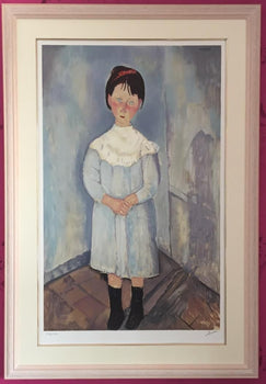 Limited Edition Lithograph Of Modigliani'S 