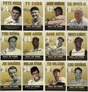 Colorized Baseball Legends U.S. Coins Ruth,Cobb,Gehrig,Clemente & Others