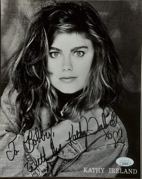 Kathy Ireland Autographed 8X10 Celebrity Photo (Jsa)