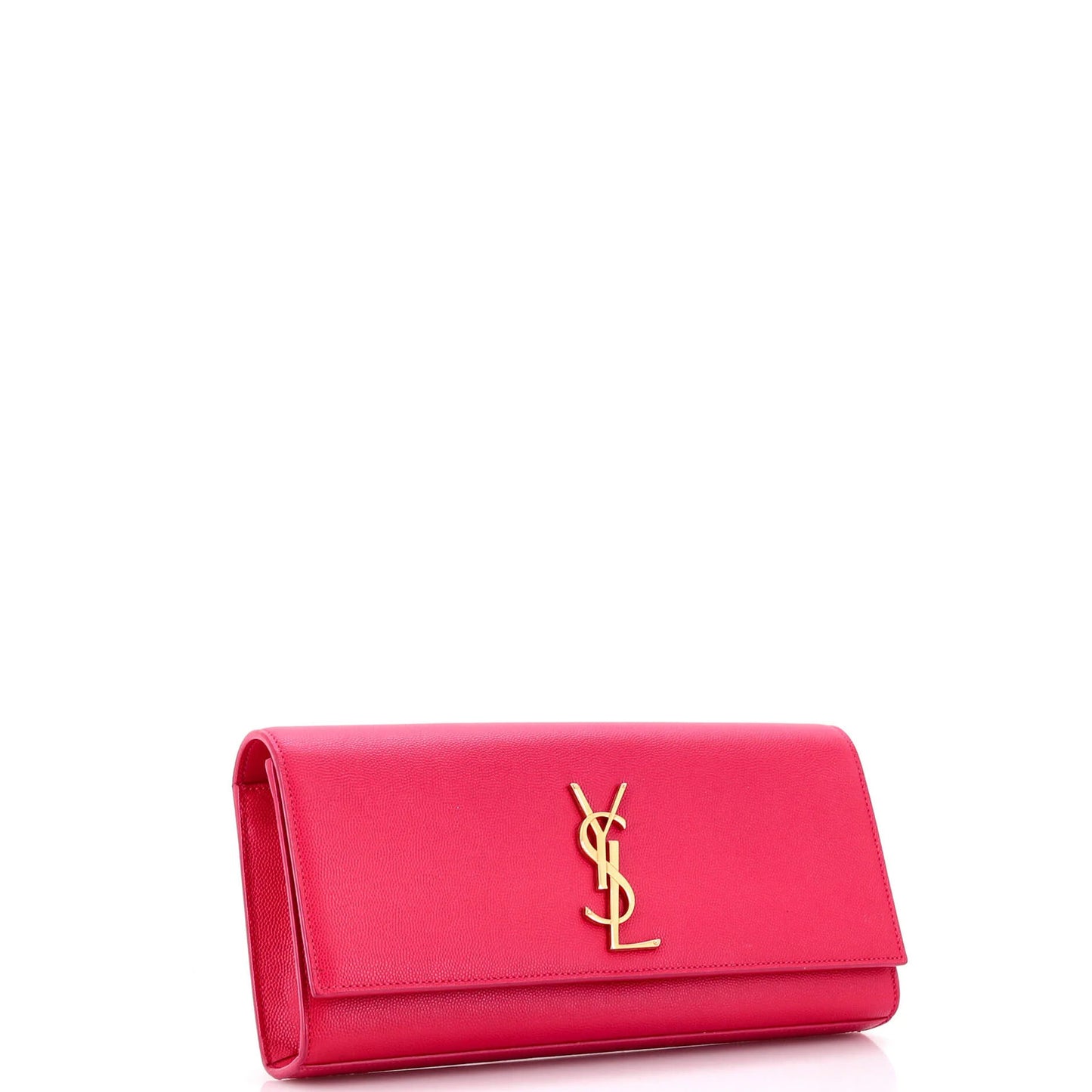 Saint Laurent Classic Monogram Clutch Leather Long
