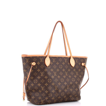 Louis Vuitton Neverfull Nm Tote Monogram Canvas Mm