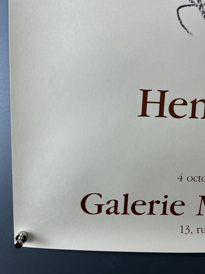 Henri Matisse Galerie Maeght Lelong Lithograph Poster Used Condition