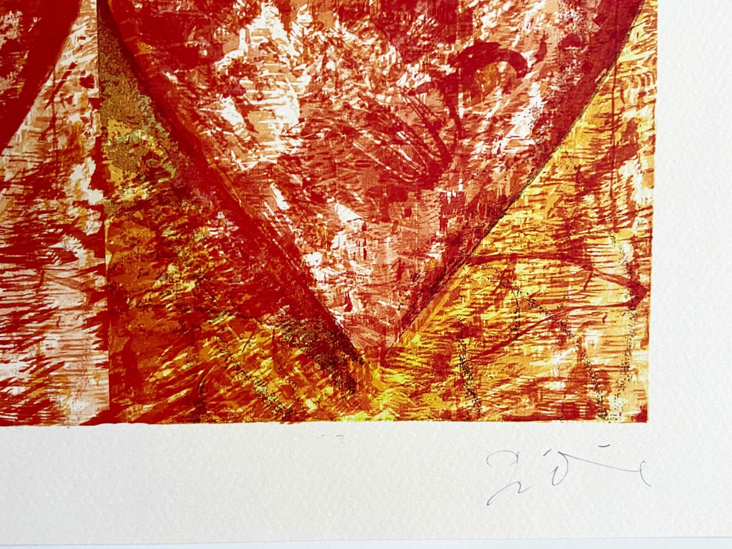 Jim Dine Lithograph Coa Signed Op Limited Edition Numbered 175 Ex